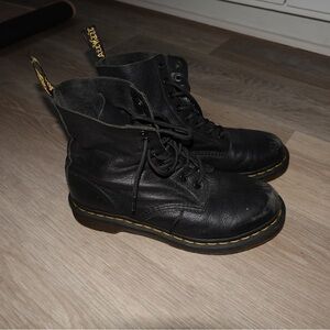 Dr. Martens Black Leather Women’s Boots